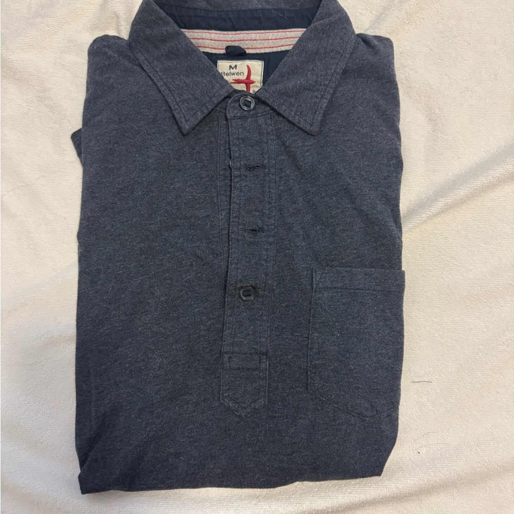 Men’s Relwen Navy Polo MEDIUM